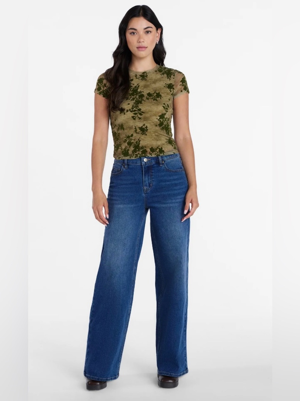 NWT Madden NYC Straight Leg Jeans - Blue